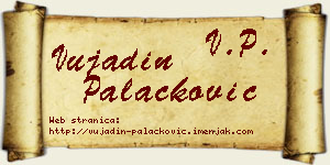 Vujadin Palačković vizit kartica